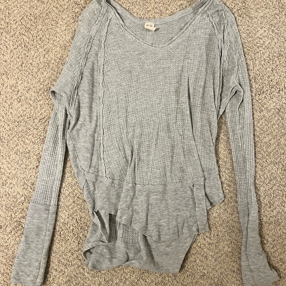Free people grey thermal